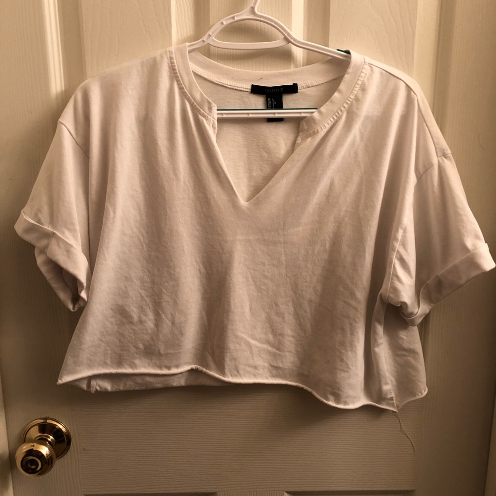White Crop Top | Forever 21 | FINAL PRICE DROP
